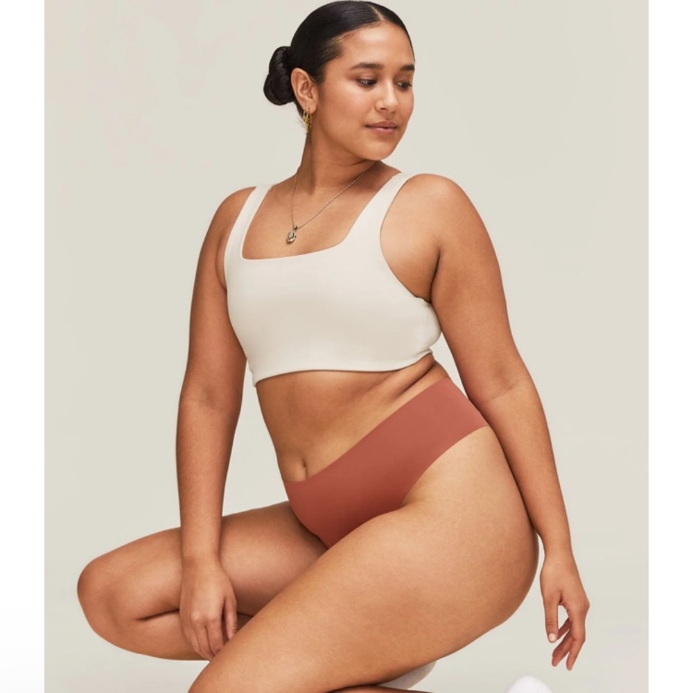 Copper high rise thong NWT size small